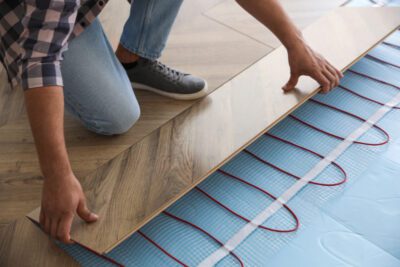 install heated floors